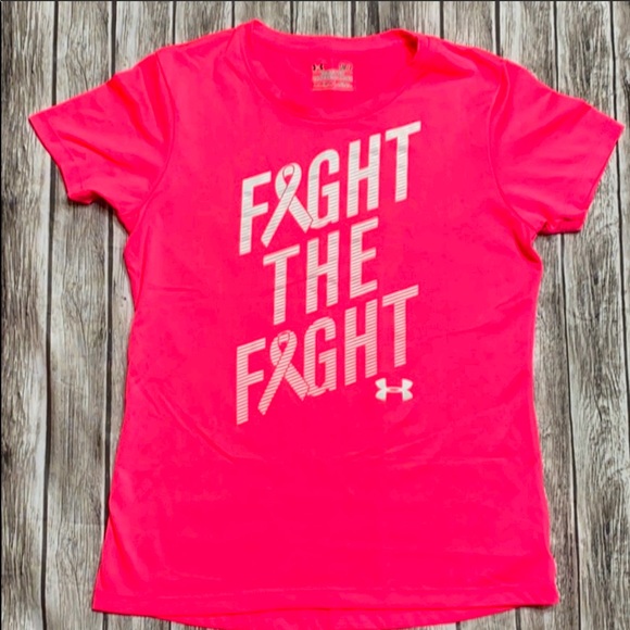 Under Armour Tops - 3/$12 Under Armour Breast Cancer Shirt